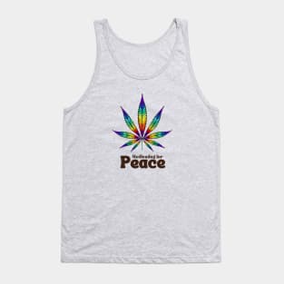 Peace - Weed Leaf Tank Top